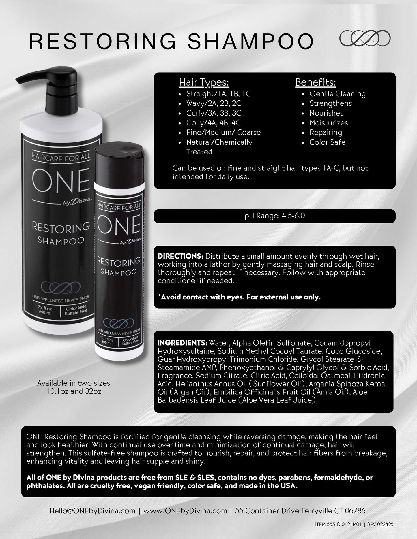 Restoring Shampoo