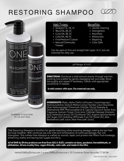 Restoring Shampoo